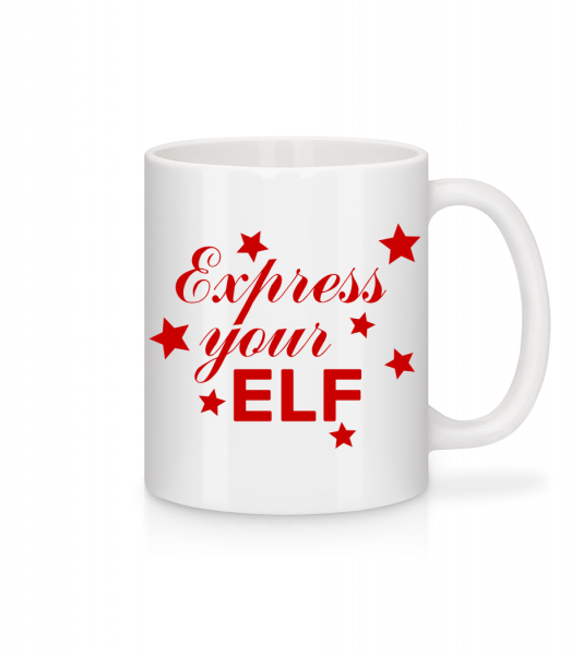 Express Your Elf - Tasse - Weiß - Vorn