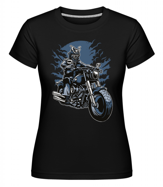 Samurai Ride - Shirtinator Frauen T-Shirt - Schwarz - Vorn