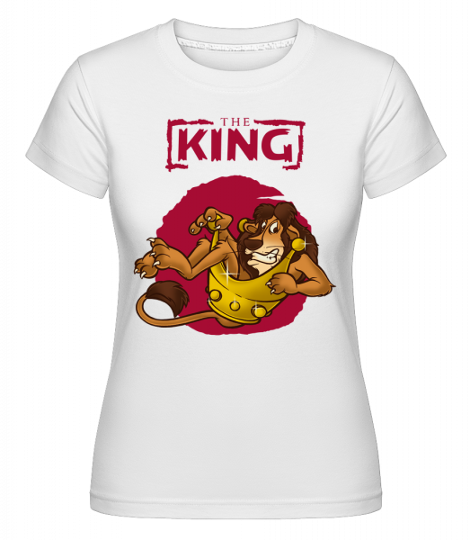 The King - Shirtinator Frauen T-Shirt - Weiß - Vorn