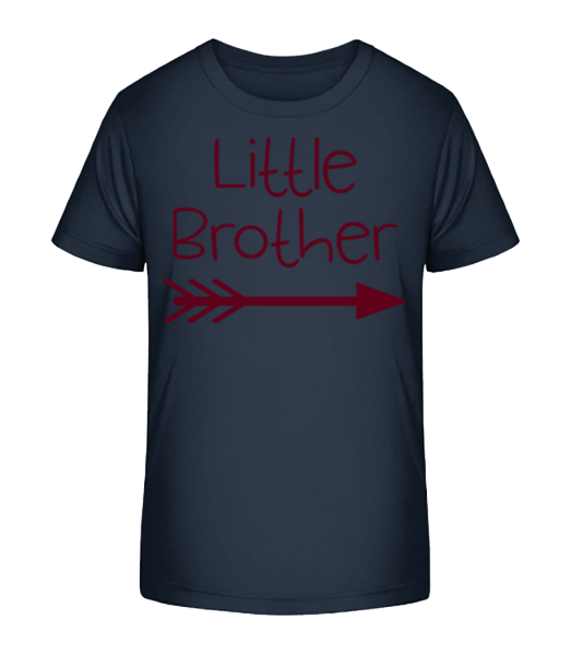Little Brother - Kinder Bio T-Shirt Stanley Stella - Marine - Vorne