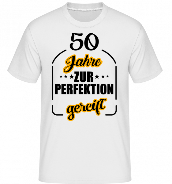50 Jahre Gereift - Shirtinator Männer T-Shirt - Weiß - Vorn