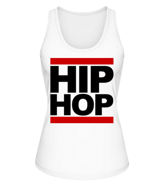 Hip Hop Logo - Frauen Bio Tank-Top Stanley Stella - Weiß - Vorne
