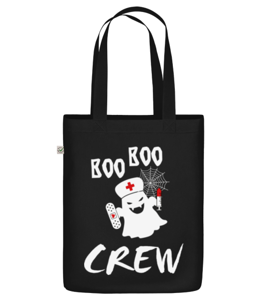 Boo Boo Crew - Bio Tasche - Schwarz - Vorne
