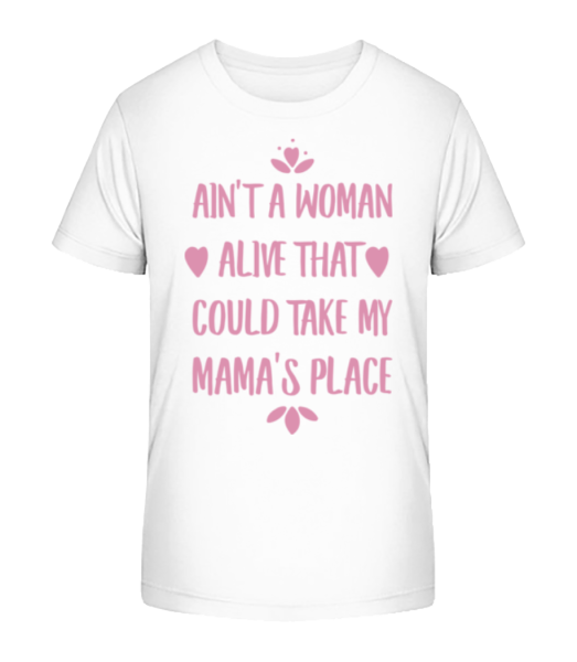 I Love My Mama - Kinder Bio T-Shirt Stanley Stella - Weiß - Vorne