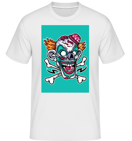 Clown - Shirtinator Männer T-Shirt - Weiß - Vorne