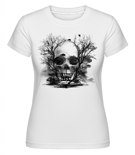 Todes Bäume - Shirtinator Frauen T-Shirt - Weiß - Vorn