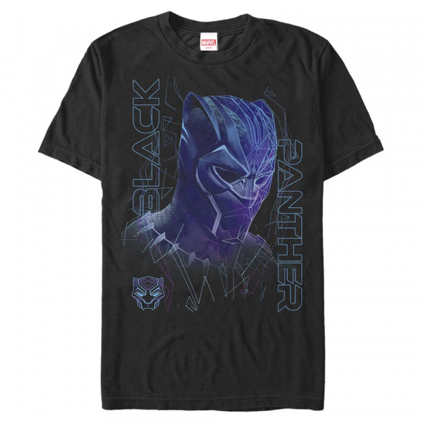 Marvel - Black Panther Ultra Panther - Männer T-Shirt - Schwarz - Vorne