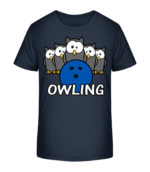 Owling - Kinder Bio T-Shirt Stanley Stella - Marine - Vorne