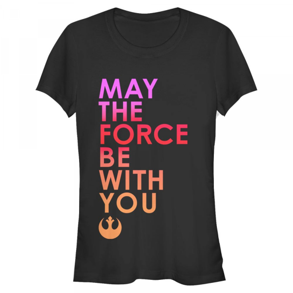Star Wars - Trooper Forced - Frauen T-Shirt - Schwarz - Vorne