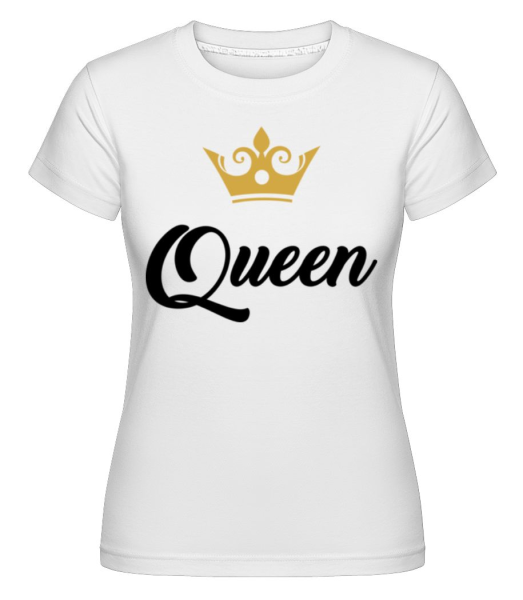 Queen - Shirtinator Frauen T-Shirt - Weiß - Vorne