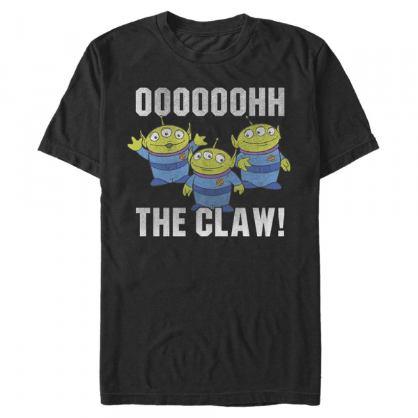 Pixar - Toy Story - Aliens The Claw - Männer T-Shirt - Schwarz - Vorne