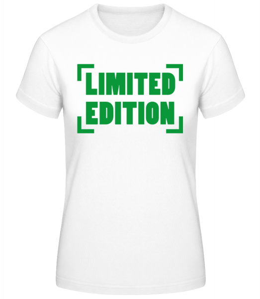 Limited Edition - Basic T-Shirt - Weiß - Vorn