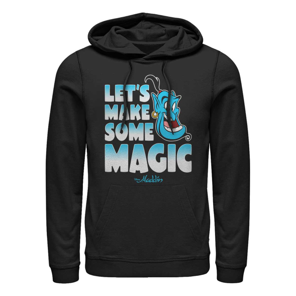 Disney - Aladdin - Genie Magic Maker - Unisex Hoodie - Schwarz - Vorne