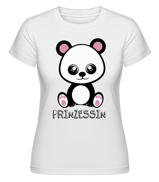 Bärchen Prinzessin - Shirtinator Frauen T-Shirt - Weiß - Vorn